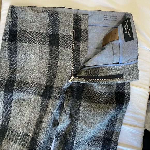 JOURNAL STANDARD x Harris Tweed men’s gray plaid suit, JP M (US ~36S) - Picture 12 of 16